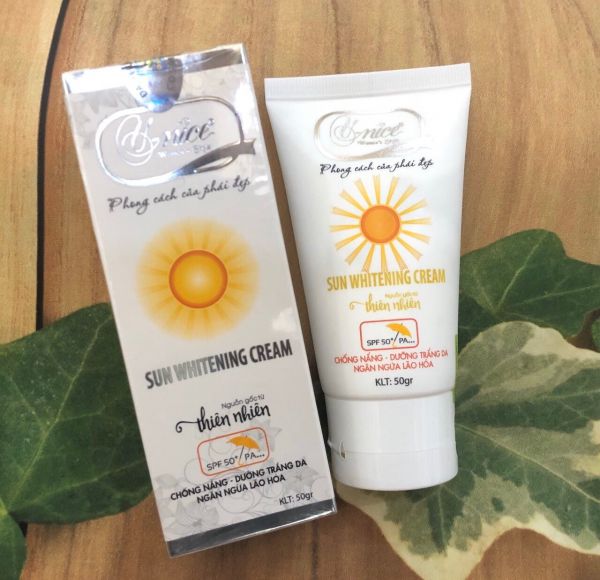 Kem Chống Nắng Sun Whitening Cream V-Nice 50gr